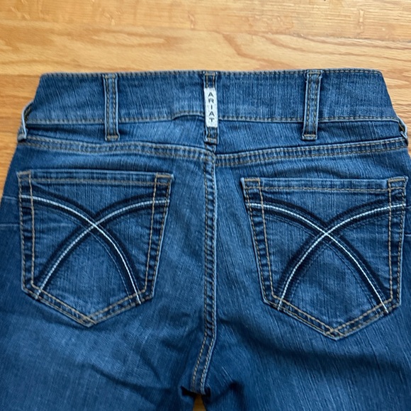 ARIAT R.E.A.L. Bootcut Jeans 27R Women 32” Ins Western Cowgirl Stretch - Picture 4 of 5